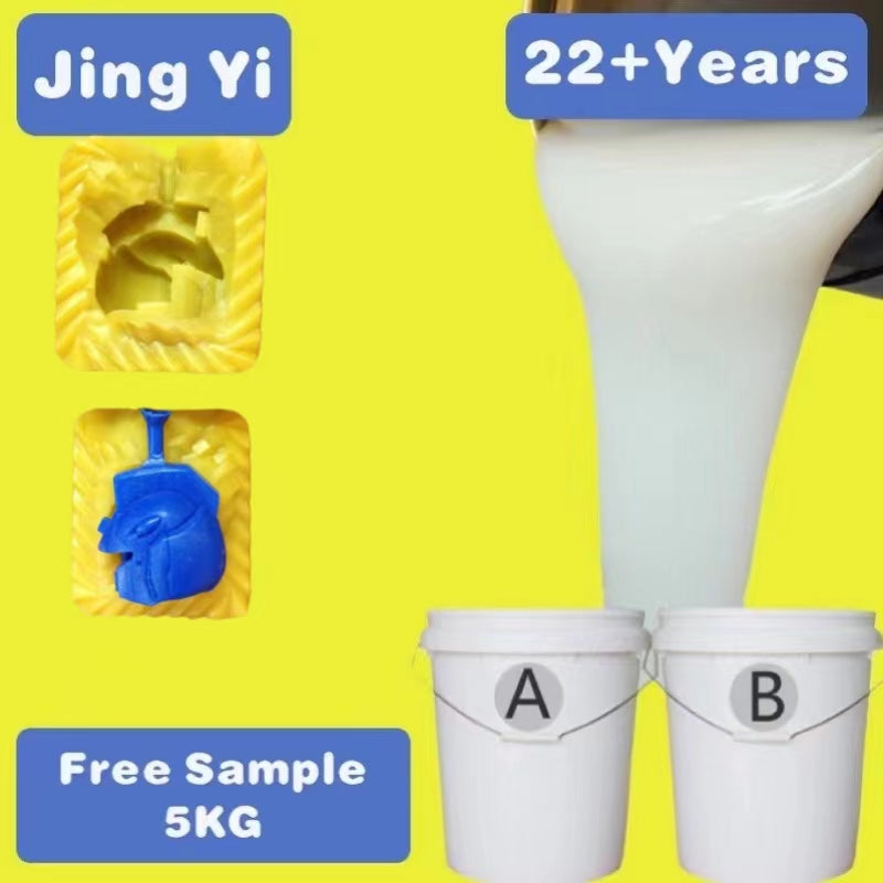 Free Sample White Rtv2 Silicone for Candle Making Liquid Silicone Rubber for Resin Molds