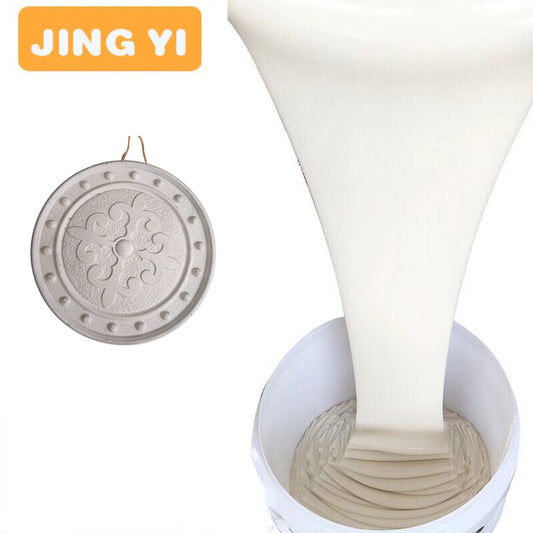 Top RTV Silicone for Plaster Craft Mold Rubber Mold for 3d Gypsum Decor Wall Panels Wholesale Clear Mold Texture Silicone Rubber