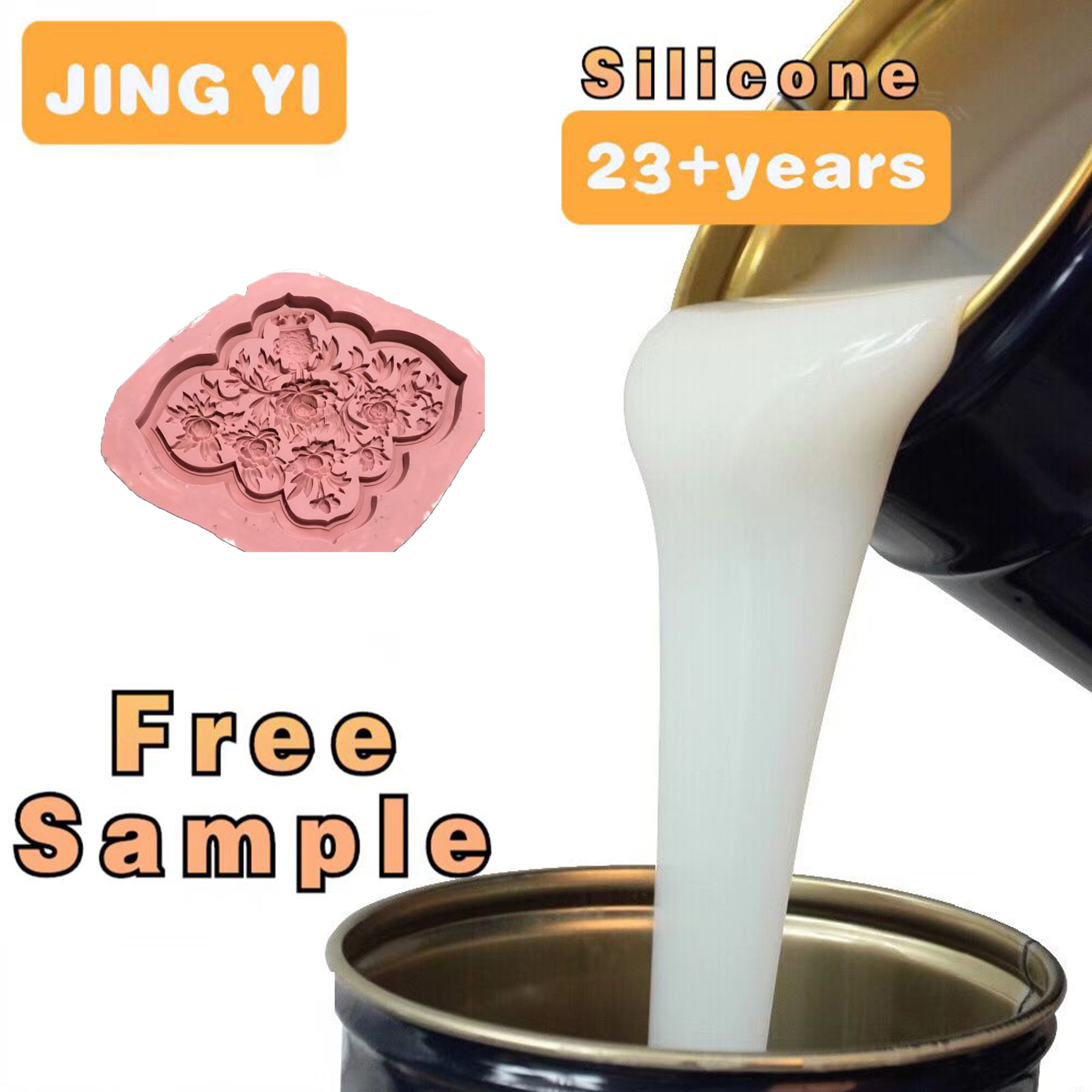 Factory Direct Sale RTV-2 Liquid Silicone Rubber for Cement ,Crafting,Sculpture Mold Making Rtv2 Silicone Rubber