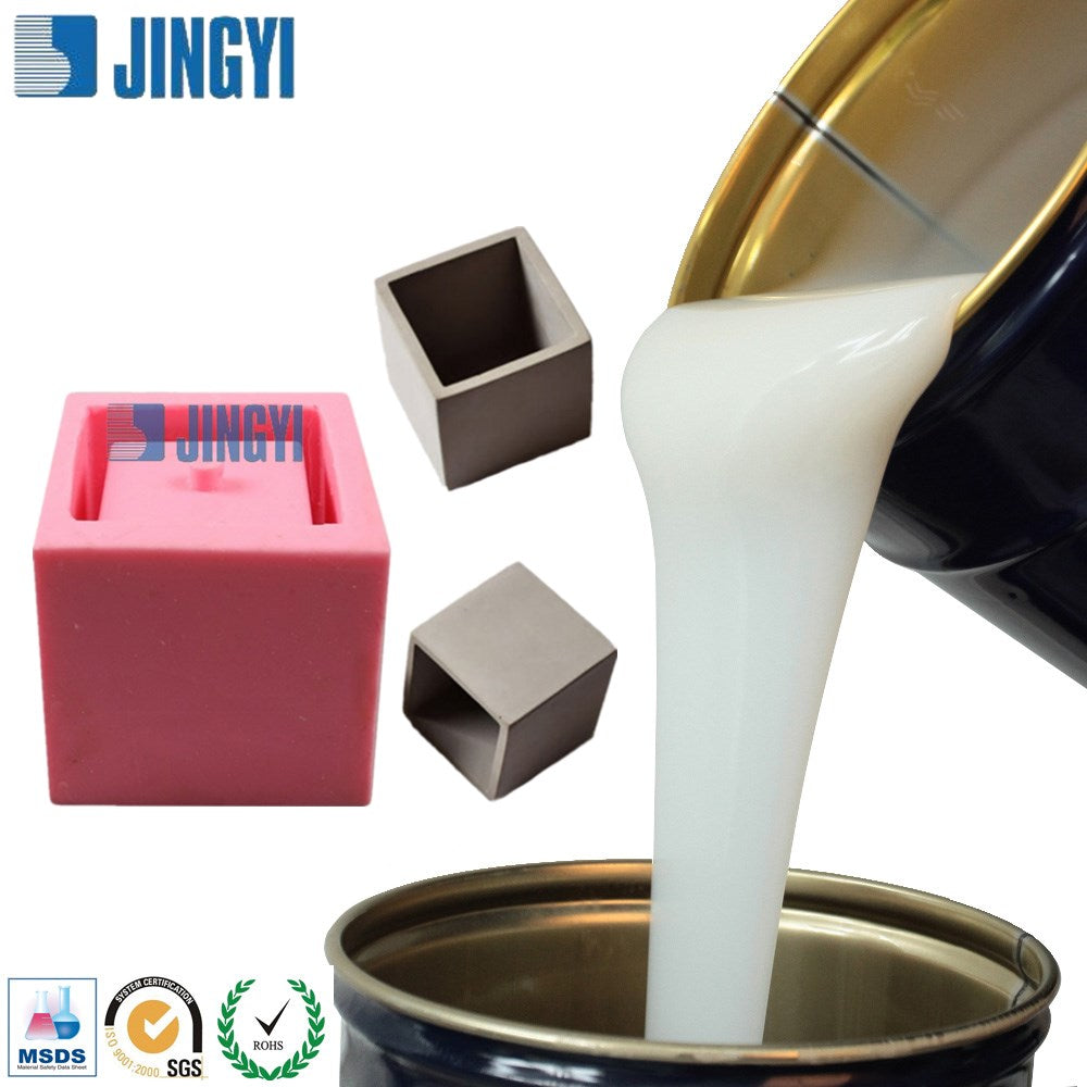 Factory Direct Production RTV2 Silicone Liquid Rubber for Cement Succulent Flower Pot Molds