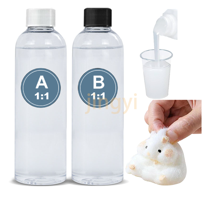 Skin-Safe, Food-Grade Liquid Silicone Rubber for DIY Squish Toys & Molds (Non-Toxic, Fast-Curing)
