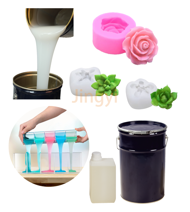 Mould Making Liquid Silicone Rubber for Soap Mold Making Heat Resistant DIY Candle Resin Mold Making Supplies