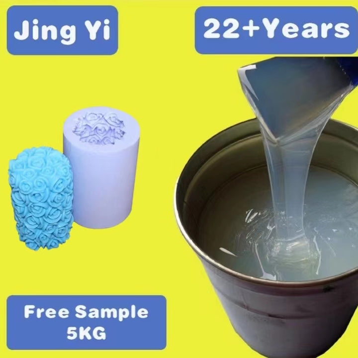 Free Sample Silicon Mold Making RTV 2 Casting Concrete Product Liquid Silicone Rubber for Molds