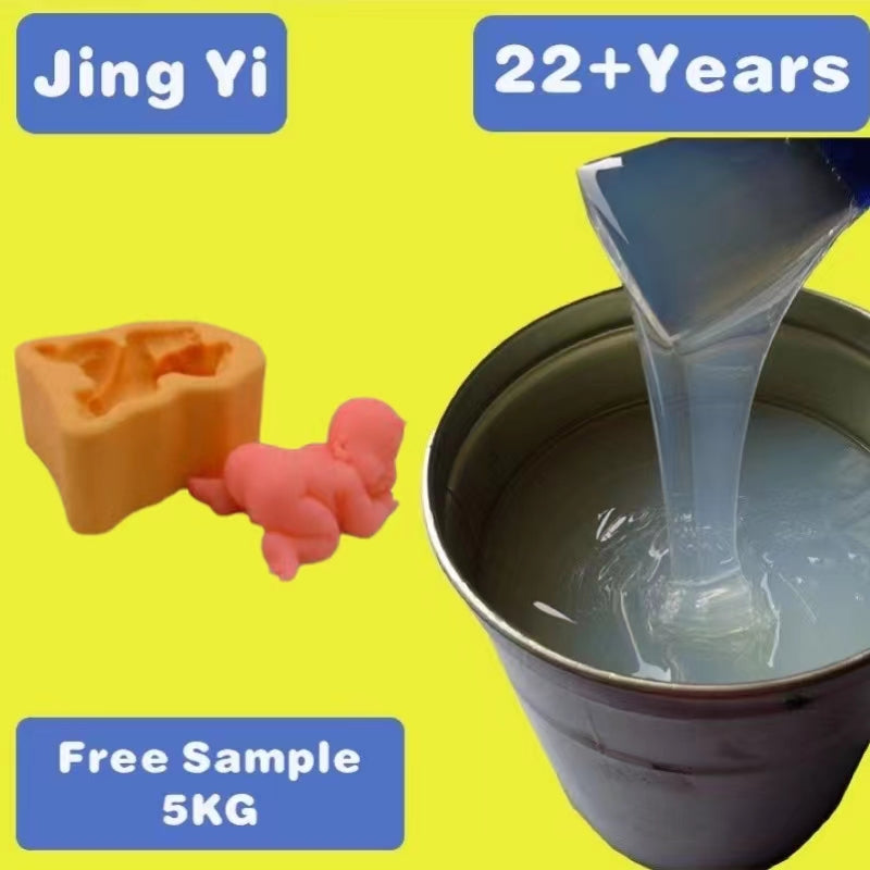 2024 New Free Sample Excellent Elongation Rtv 2 Silicone Rubber for Casting Candle Mold Making Small Object Castings