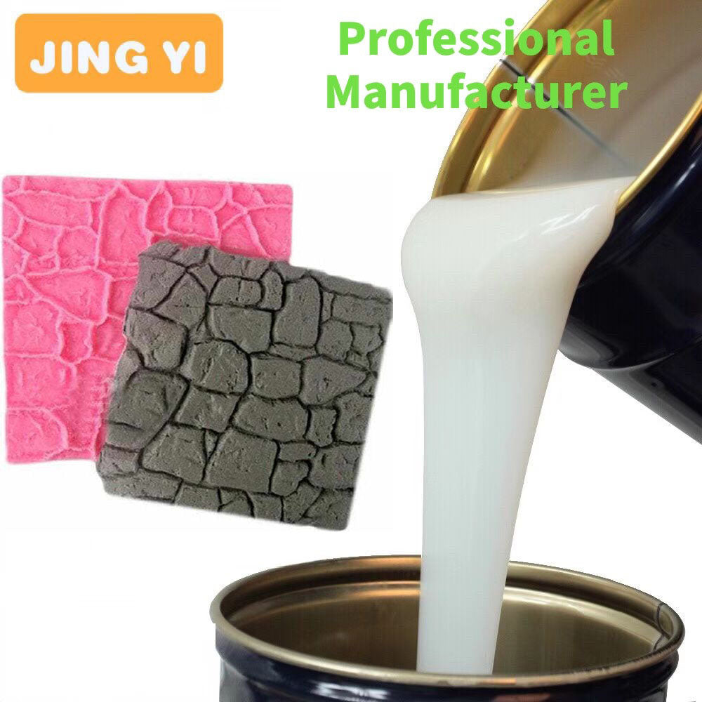 2024 High Tear Strength Liquid Silicone for 3d Wall Panel Molds Artificial Molds Adequate Stock Liquid Molding Silicone Rubber