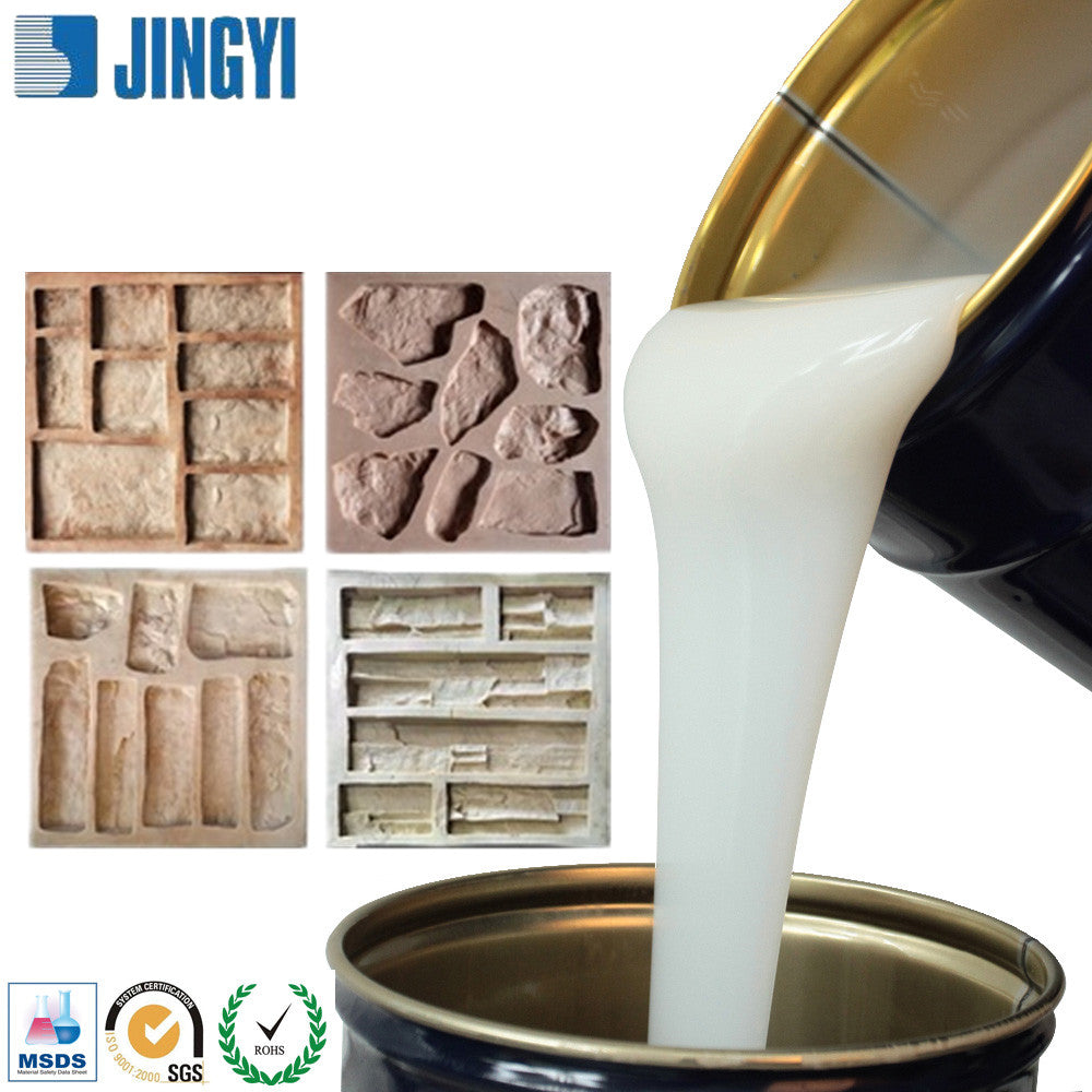 Free Sample Silicone Molds 3D Wall Concrete Brick Plaster Tile Panel Trim Mould Raw Material Liquid Silicone RTV2 Rubber