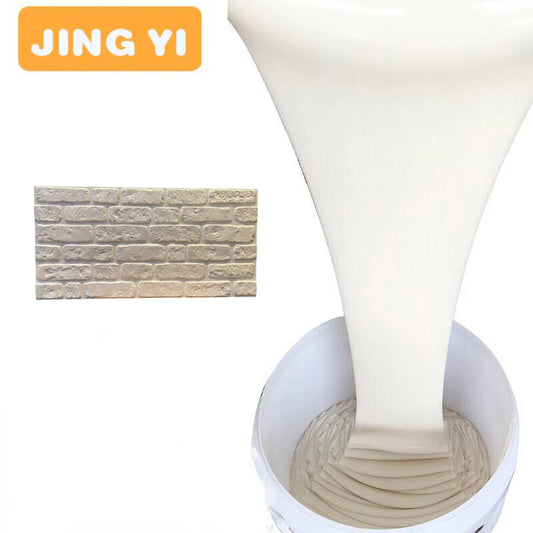 Factory Wholesale Liquid Silicone for Cultured Stone Mold Artificial Background Wall Art Stone Mold Tin Cured Silicone Rubber