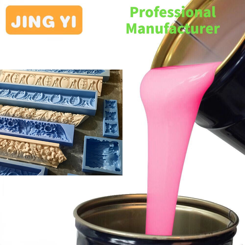 High Quality Liquid Molding Silicone Rubber for Gypsum Molds Casting China Factory Direct Sales Two Component Molds Silicone
