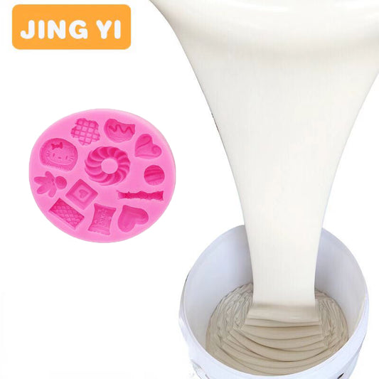 Wholesale Food Grade Liquid Silicone Rubber for Silicone Jelly Pudding Cookies Mold Good Mold Release Property Platinum Silicone