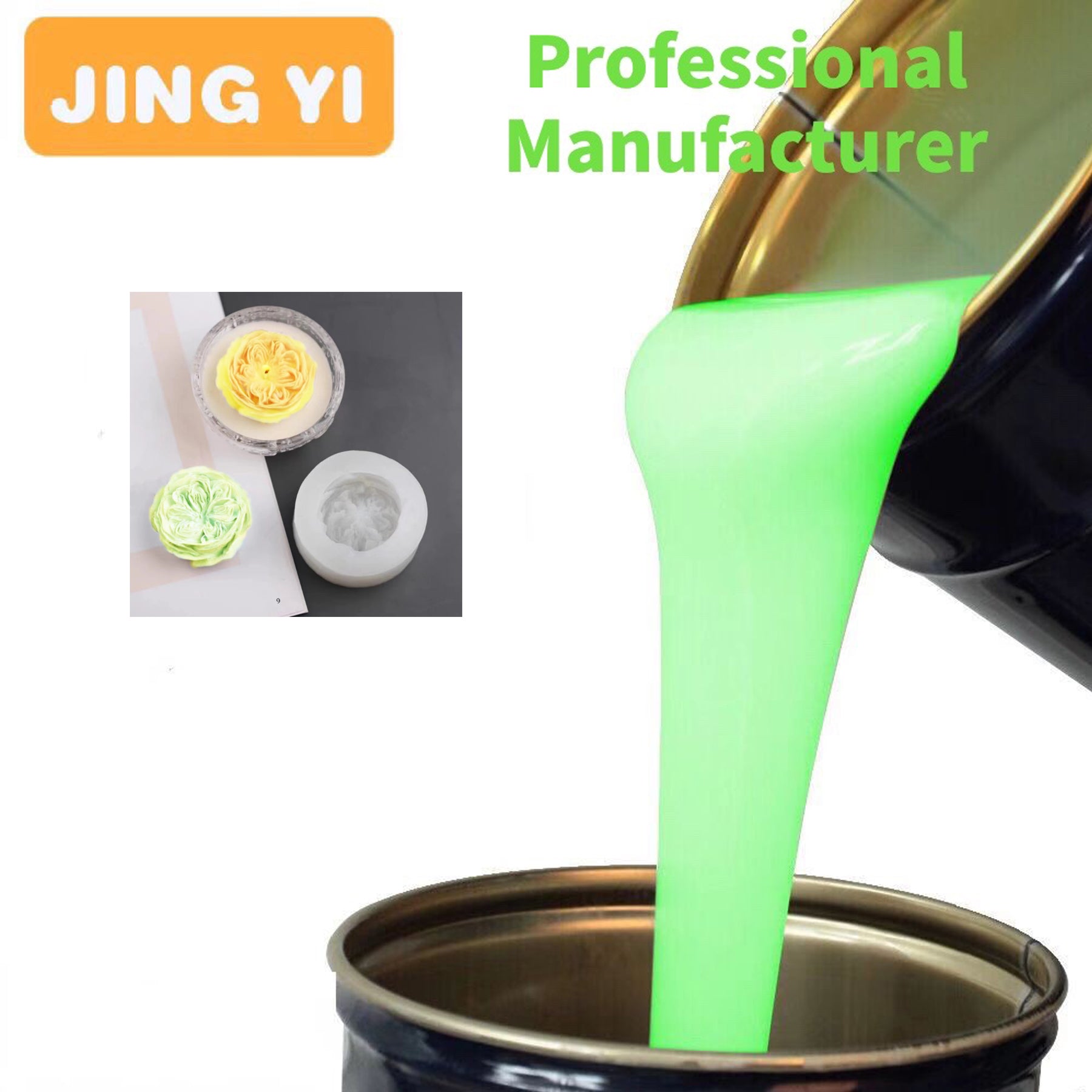 Clear Mold Texture White Silicone Rubber RTV 2 for Sculpture Mold Candle Stone Soap Mold Making