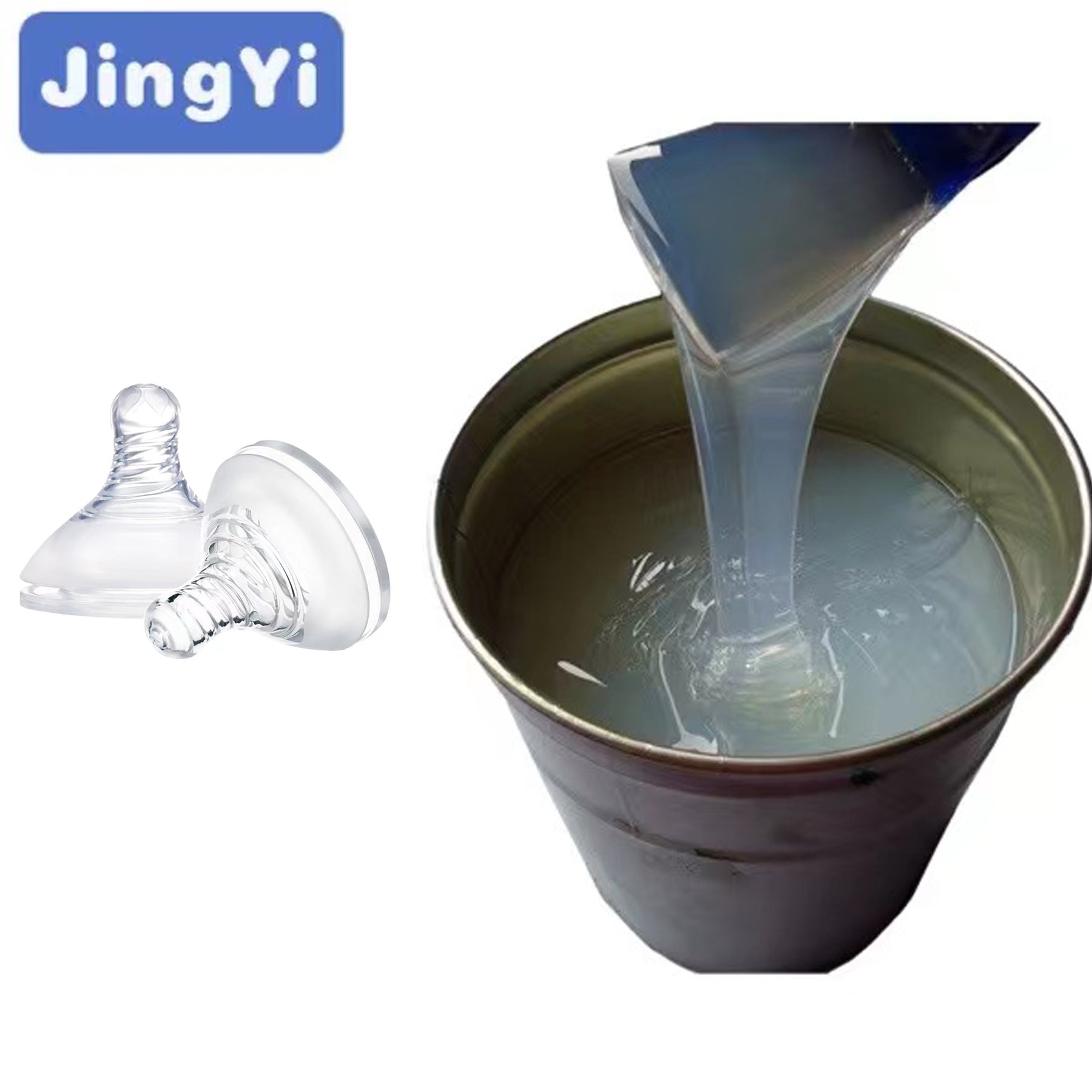 Factory Direct Sales Silicone Rubber for Human Body Mold Making Soft Silicone for Making Pacifier