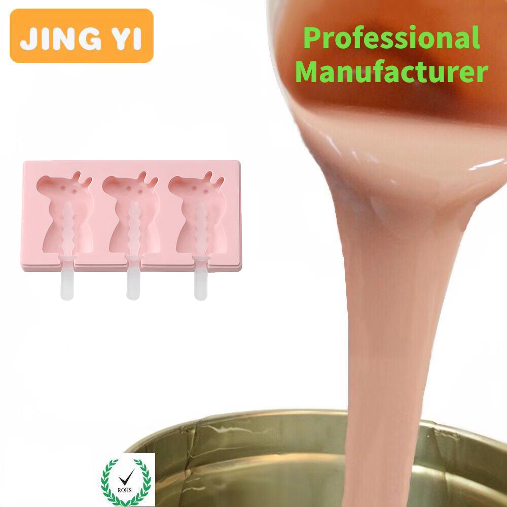 Adequate Stock Platinum Cure Silicone Rubber for Ice Cream Mold High Quality Food Grade Liquid Molding Silicone Rubber