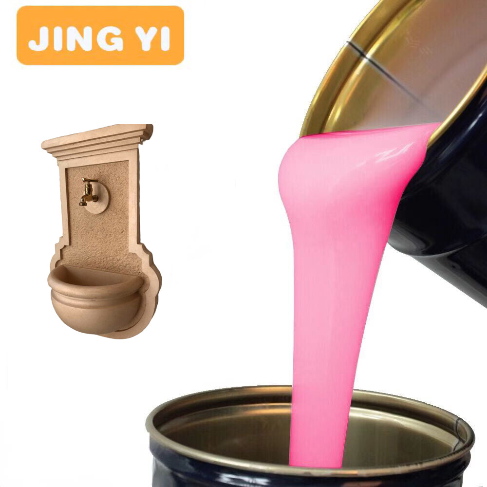 2024 Transparent Liquid Silicone Rubber for Concrete Mold Cement Wall Fountain Mold Clear Mould Making Liquid Silicone Rubber