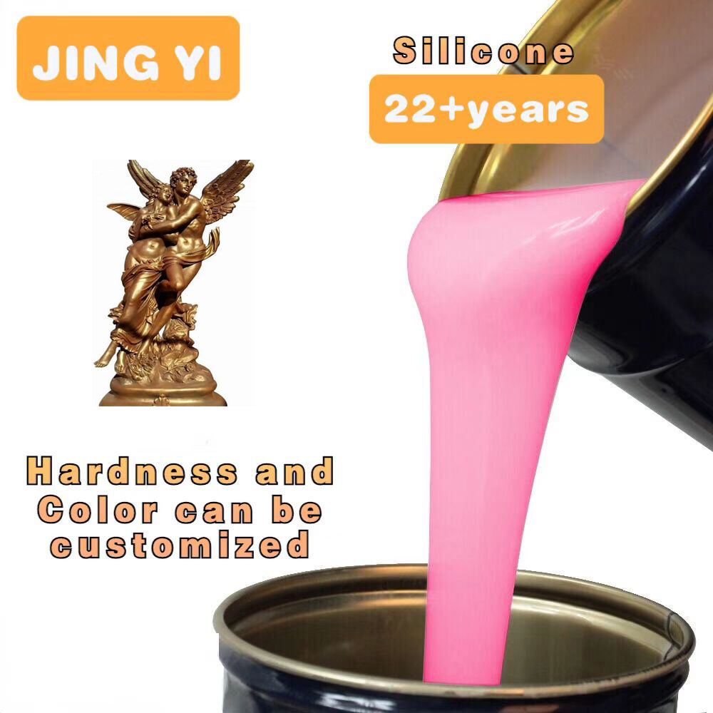 Free Sample Silicone Rubber for Concrete Mould Plaster Stone Artificial 3D Wall Panel Model RTV2 Silicone for Duliption