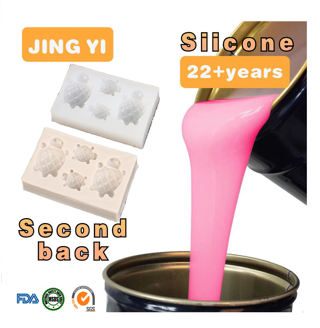 Factory Direct Sell Liquid Silicone Rubber High Quality Raw Materials for Cement Concrete 3D Molds RTV 2 for Plaster Mold Making