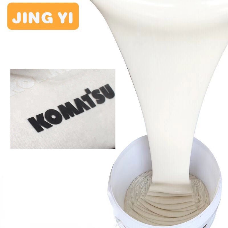 Trending Products 2024new Arrivals Liquid Silicone Rubber Paste White Clear Water Based Fabric Foil Screen Printing for Silicone