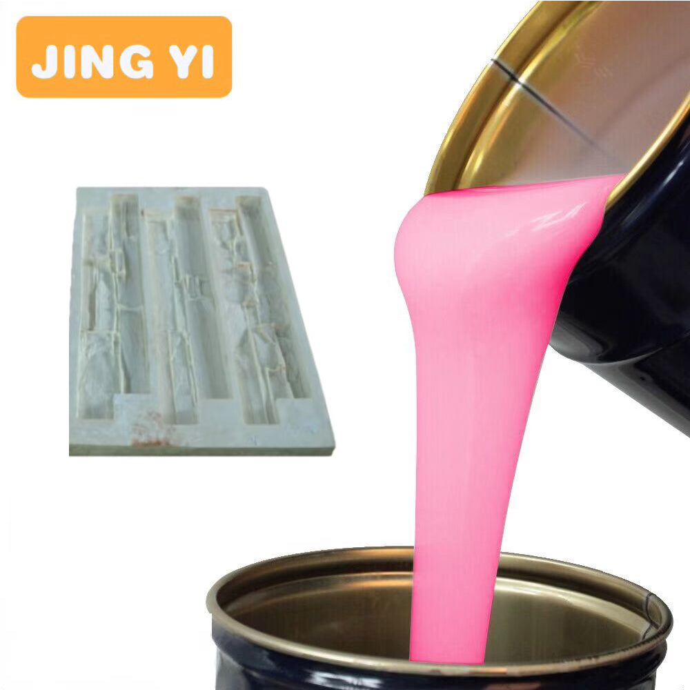 Good Mold Release Property Liquid Silicone for for Gypsum Statues Mold Making RTV Silicone for 3D Wall Concrete Brick Mold