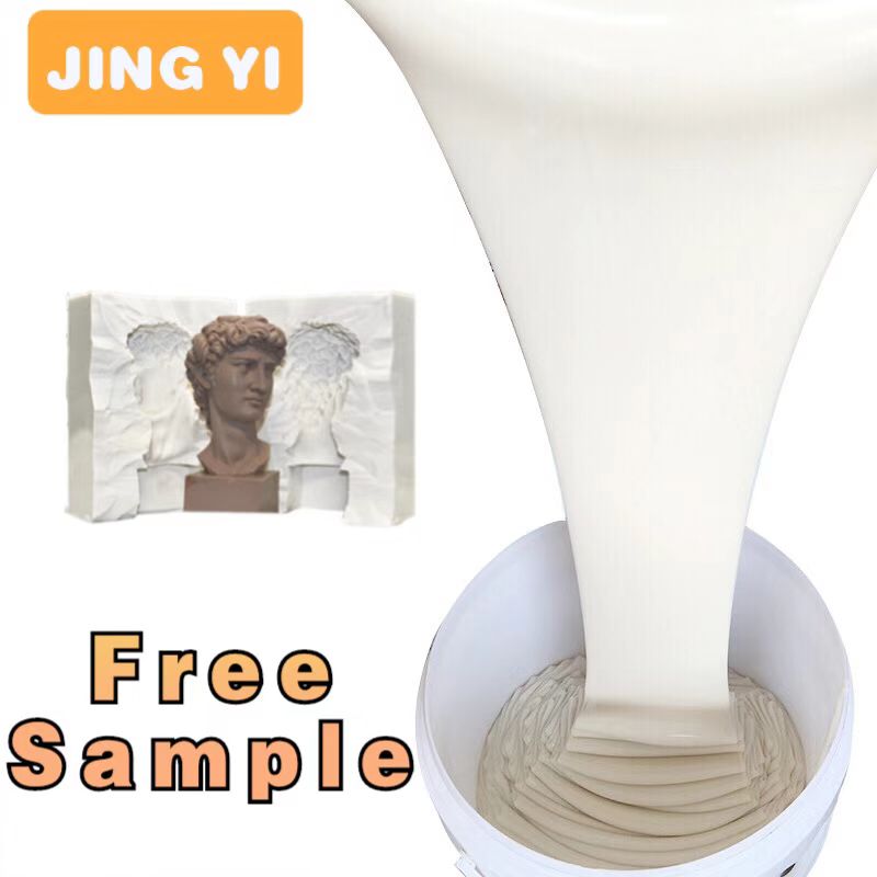 2023 Big Mould Casting Plaster Resin Silicone Cornice Products Making RTV-2 Silicone Price Custom Silicone Rubber Manufacturing