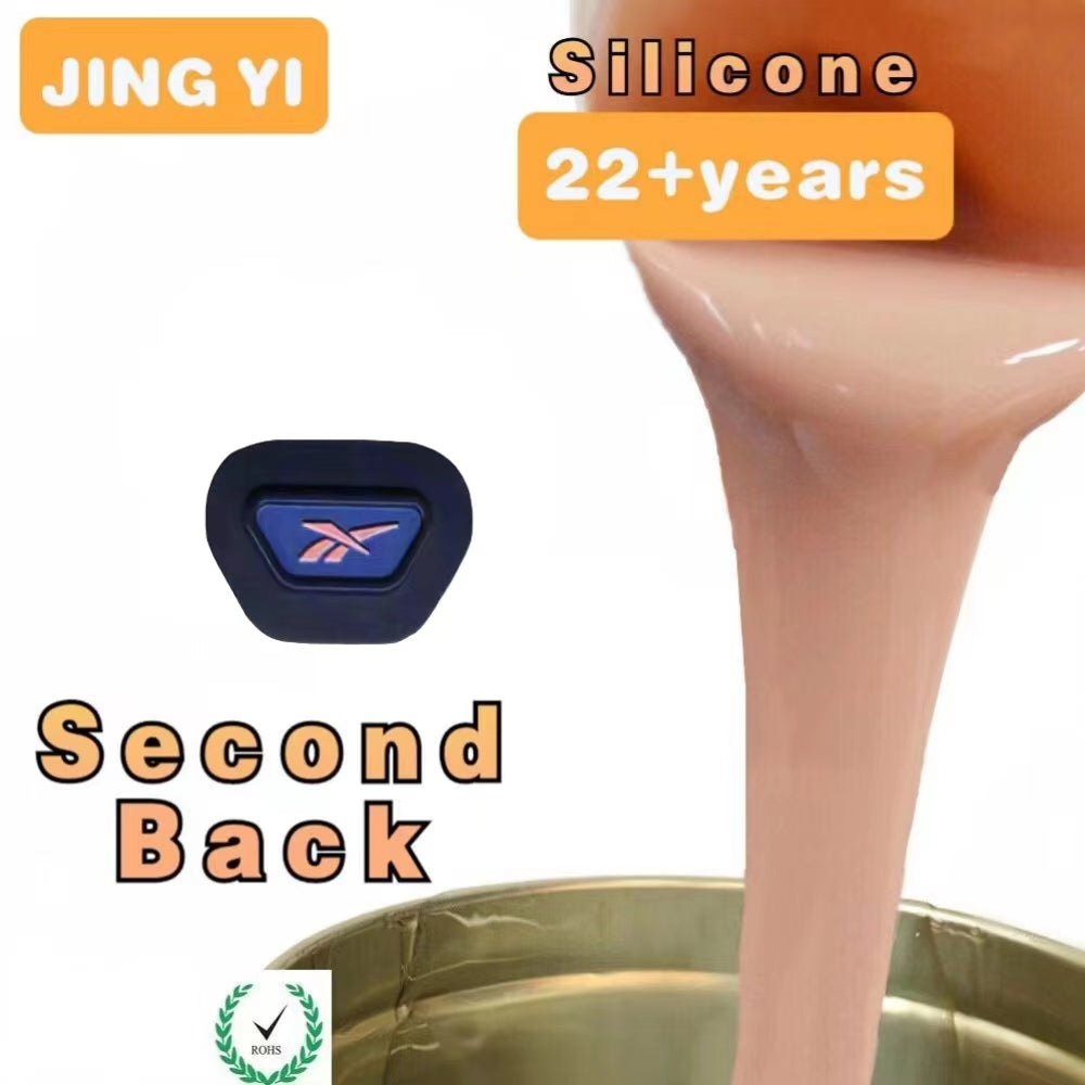 Free Sample Transparent Liquid Silicone for Fabric Platinum Cured Silicone Rubber for Dressing Tag/Textile Silicone Rubber