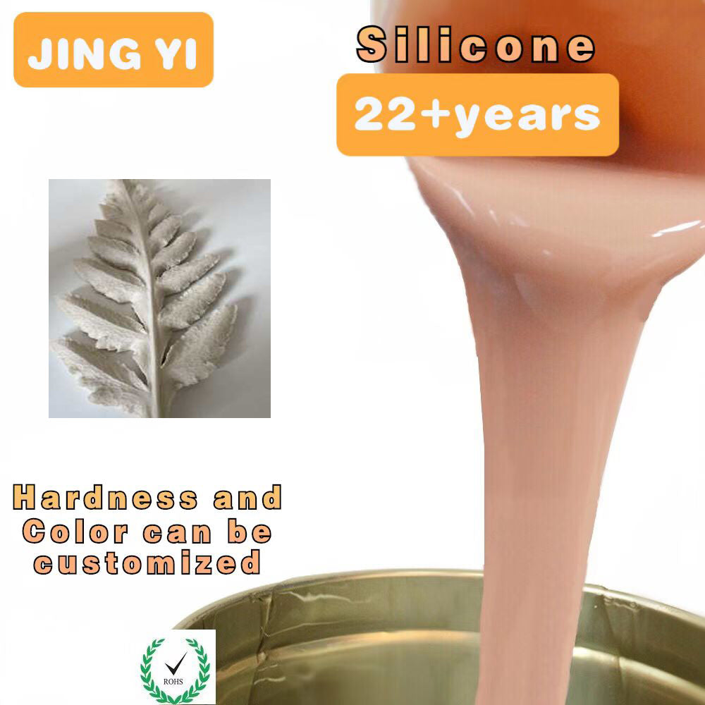 Liquid Silicone Rubber for Plaster Mold Plaster Fern Leaves Making Chinese Factory Cheap Industrial Grade Rtv2 Silicone Rubber