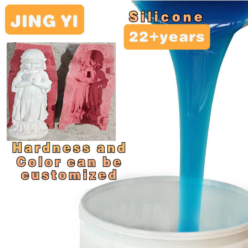Good Mold Release Property Silicon Rubber Raw Material RTV2 for Casting Concrete Plaster Mold Liquid Silicone Rubber for Mold