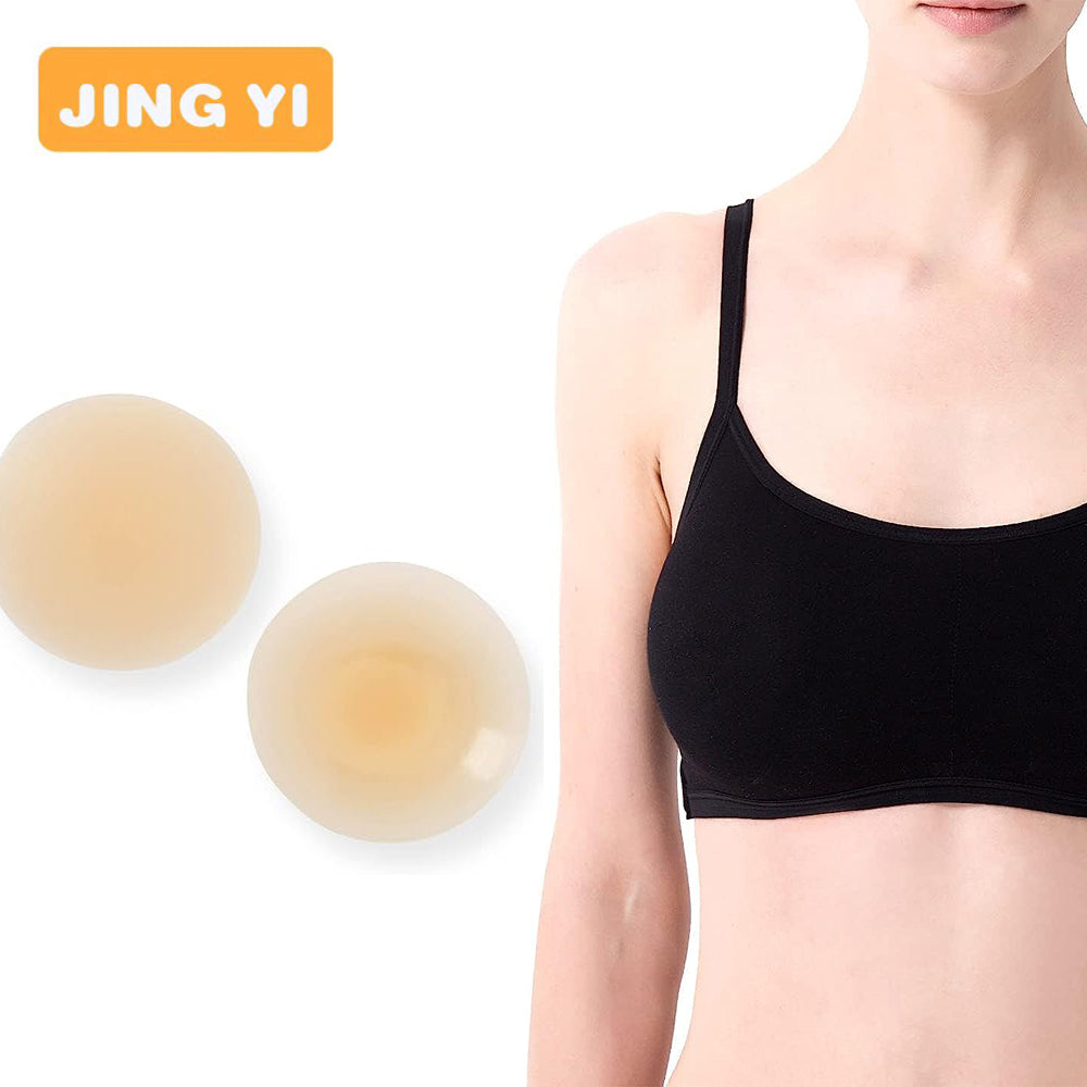 Factory Custom Reusable Inserts Bra Silicone Pads Nipple Covers for Women Silicone Chest Pad Products From Rubber Silicone