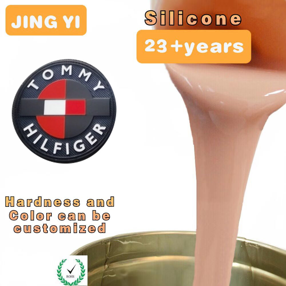 Trending Products 2024 New Arrivals Liquid Trademark Silicone for Mold Transfer Labels Sewing Labels LSR Rtv2 Silicone Rubber