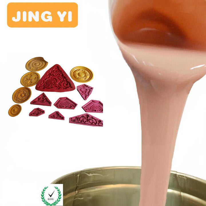 Curing at Room Temperature Liquid Silicone for Ceiling Plaster Craft Mold Decoration Building Molds Top Quality Silicone Rubber