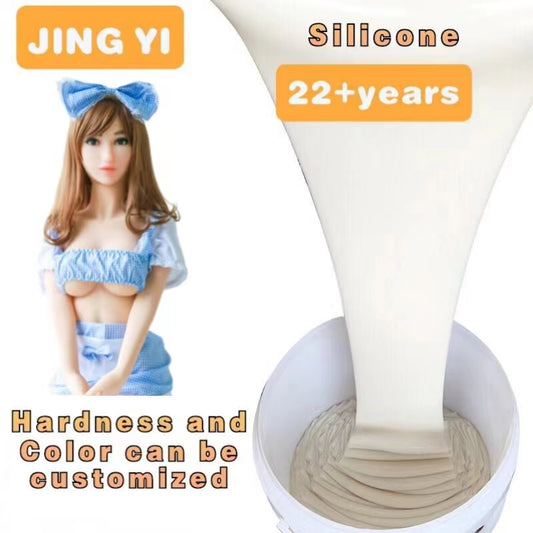 On Sale Platinum Silicone Environmental protection Liquid Silicone Rubber for Human Body Same Color As Skin Good Flexibility