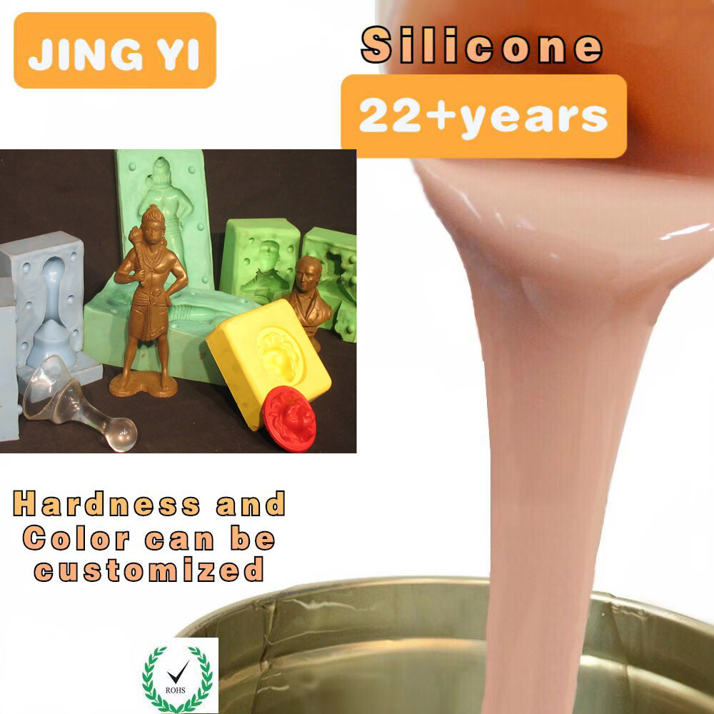 Free Sample Silicone Rubber RTV 2 for Epoxy Resin Craft Mold Liquid Silicone Rubber for Mold Making