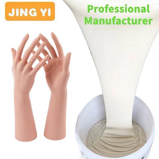 2024 Competitive Price Super Soft Food Grade Life Casting Silicone Rubber for Female Hand and Human Body Mold