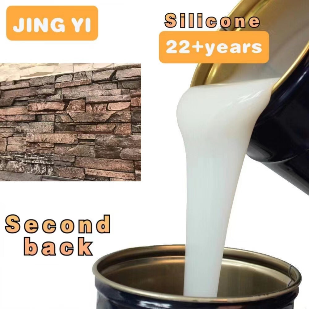 Pattern Is Seen clear Spot Sales 100% Safe RTV Silicone Rubber Mold Making 2 Part Liquid Silicone Rubber for Stone Molds Making