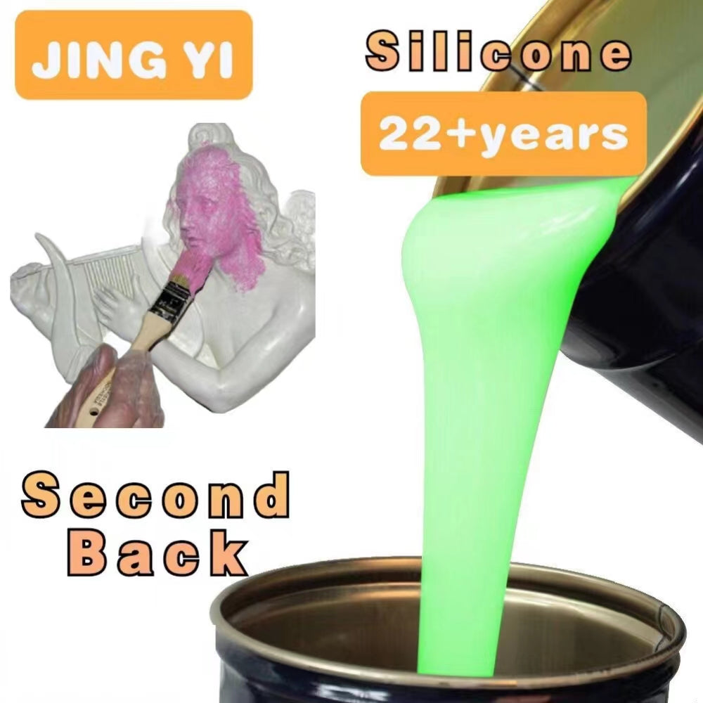 Free Sample Factory Sales Liquid Silicone Rubber for Sculpture Casting Plaster Gypsum Molding RTV-2 White Silicone Rubber