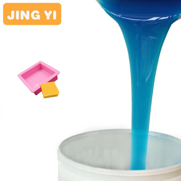 Free Sample 20 Shore a Soft clear Silicone Rubber RTV2 Liquid Silicone for Casting Cake Mold ,sugar Mold