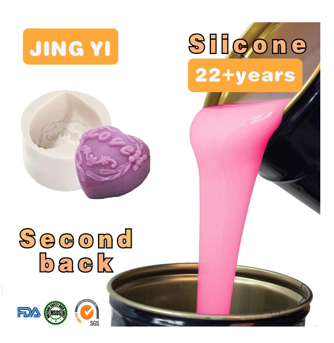 Factory Direct Sale Silicone Molds for New Product Ideas DIY Scented Candle Holiday Home Decor Raw Material Make Candle Molds