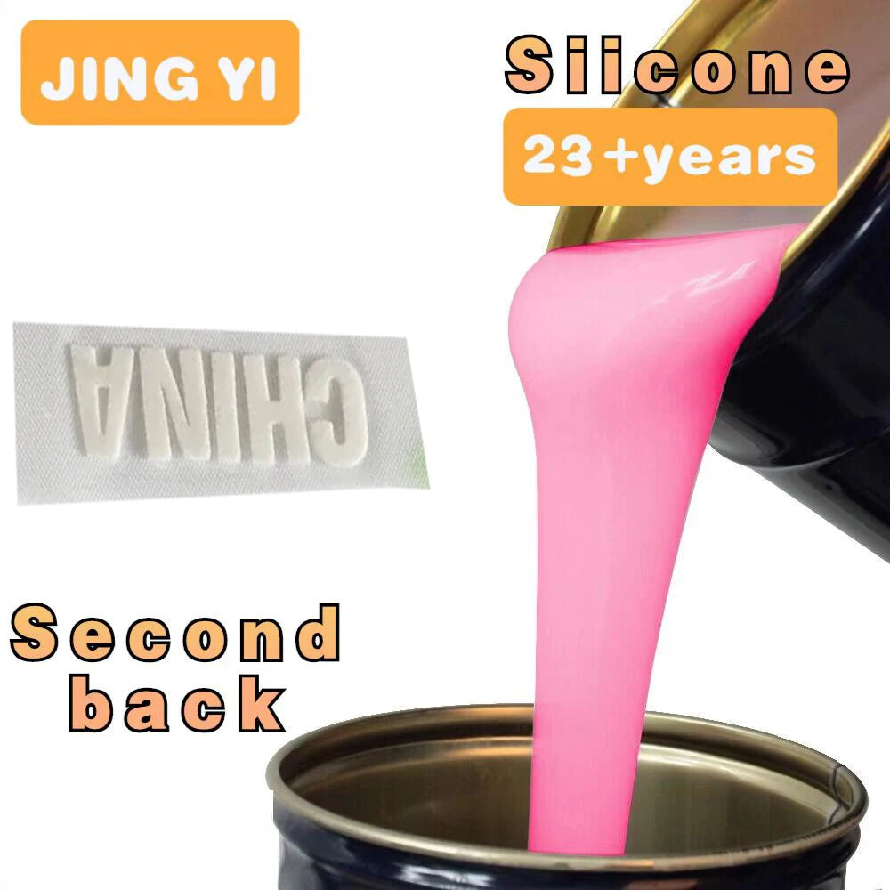 Adequate Stock High Quality RTV 2 Liquid Heat Transfer Silicone for Clothing Labels Factory Sales Embossed Silicone Rubber