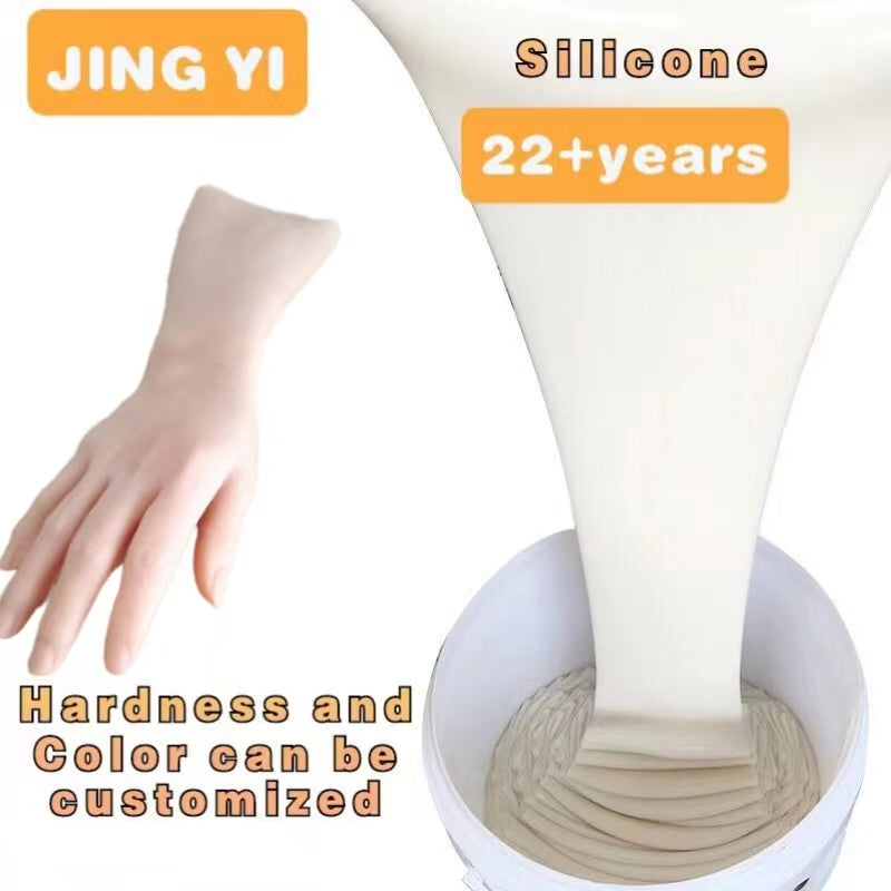 Silicone Manufacturer New Style Food Grade Silicone Rubber for Prosthetic Hand Human Body Custom Make RTV2 Silicone Rubber