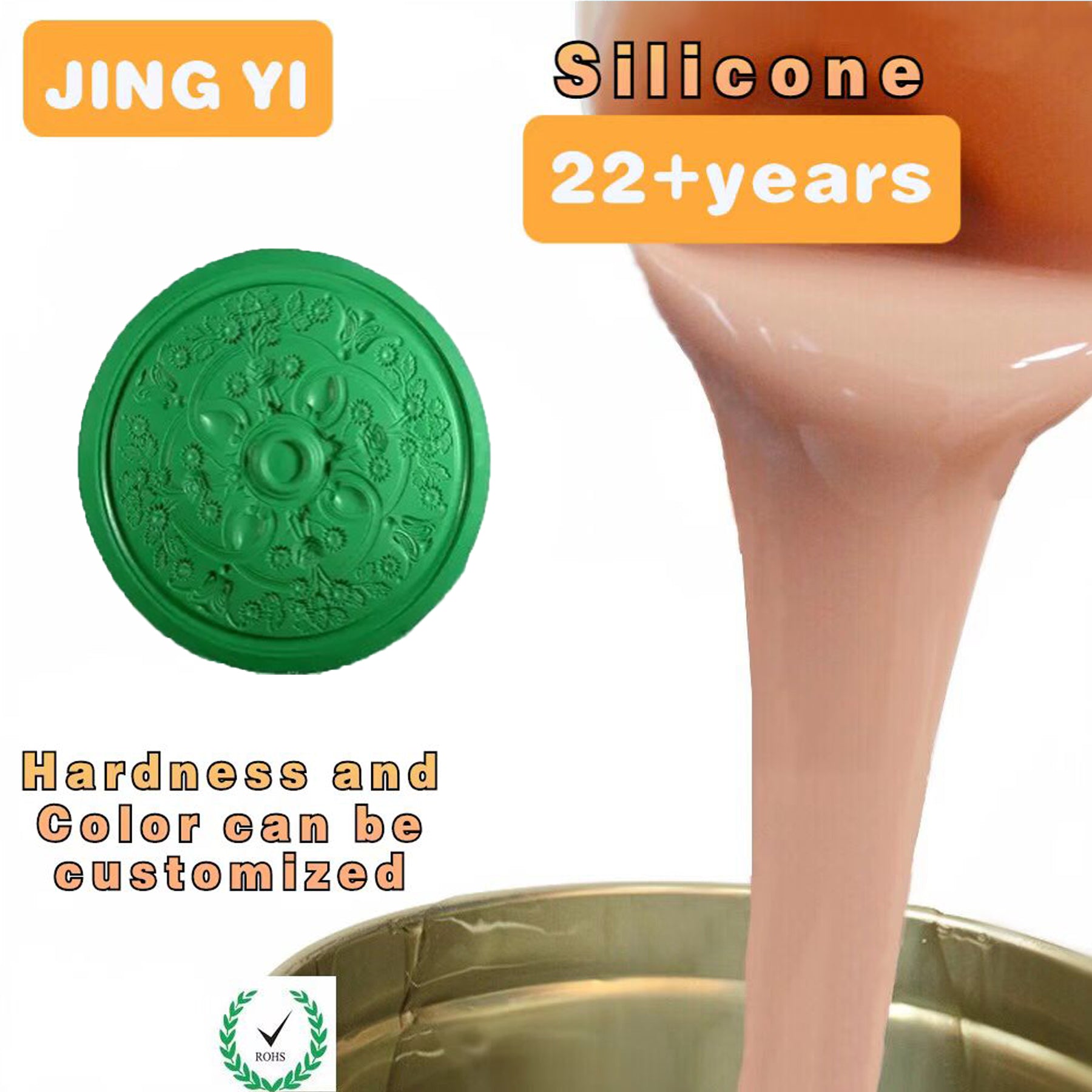 Trending Products 2024 Free Sample Liquid Silicone Rubber for Artificial Stone Mold Plaster Concrete Mould Rtv 2 Silicone