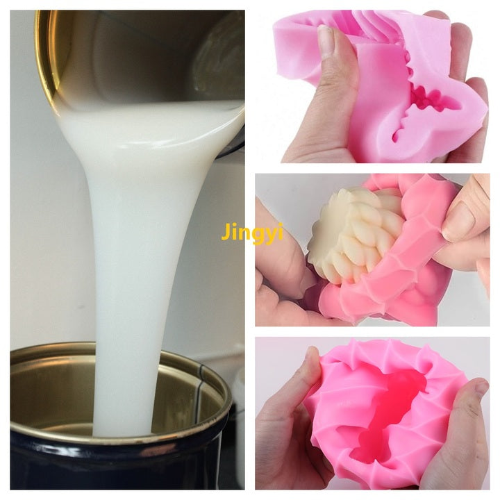 Low Shrinkage Liquid Silicone Rubber for Molding Stone Cement Plaster Statues Clay Concrete Molds Making