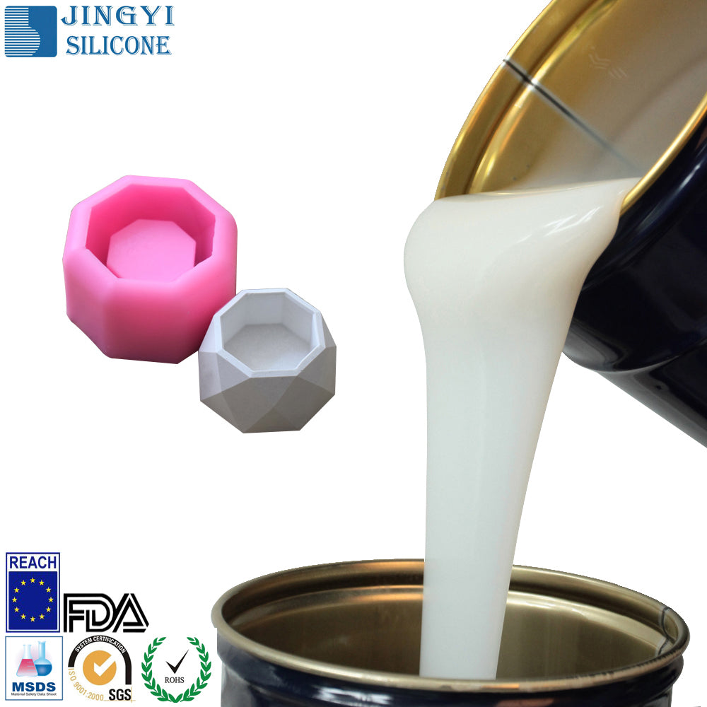 Supply Rubber and Plastics Raw Materials Silicone Rubber Compound for Decorative Light-fixture Crystal Ball Porcelain Mug Doll
