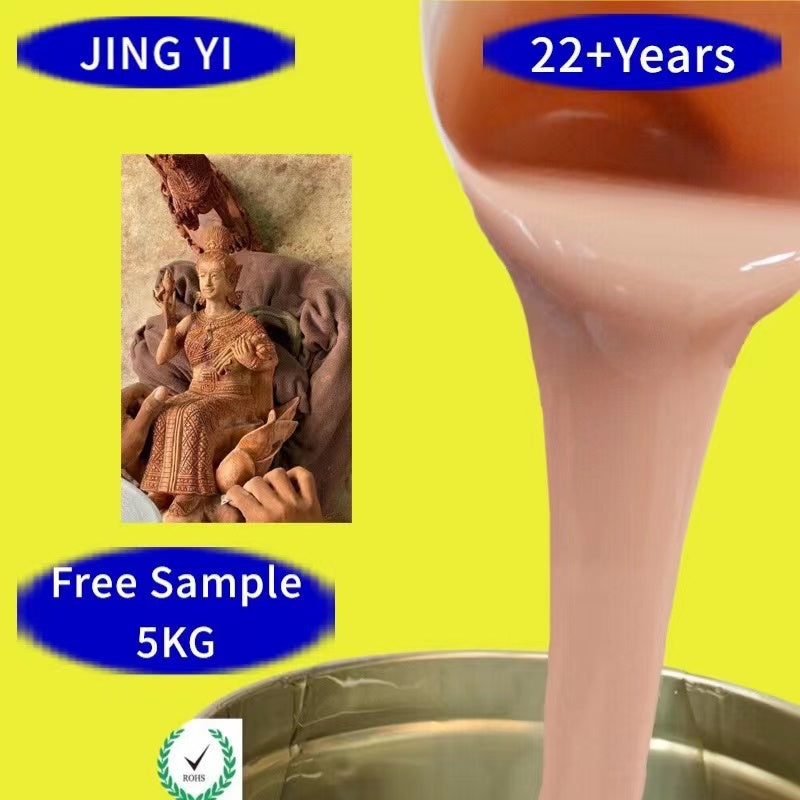 Hot Sale Free Sample Silicon Mold Making RTV 2 Casting Concrete Product Liquid Silicone Rubber for Molds Handicraft Mould