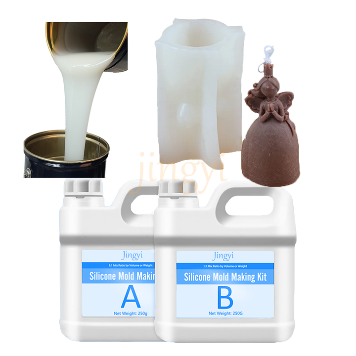 Premium RTV-2 Silicone Rubber for Candle Mold Making Heat Resistant Non-Toxic Liquid Silicone Reusable & Captures Fine Details