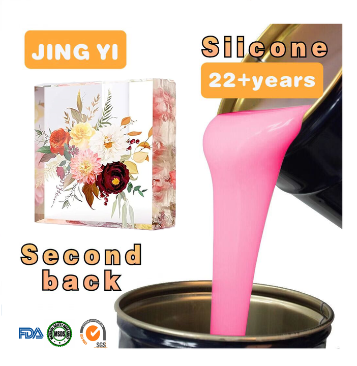New Design Silicone Rubber for Resin Specimen Crafts 3D Epoxy Flower Craft Floral Gift Collectibles Silicone Rubber Material