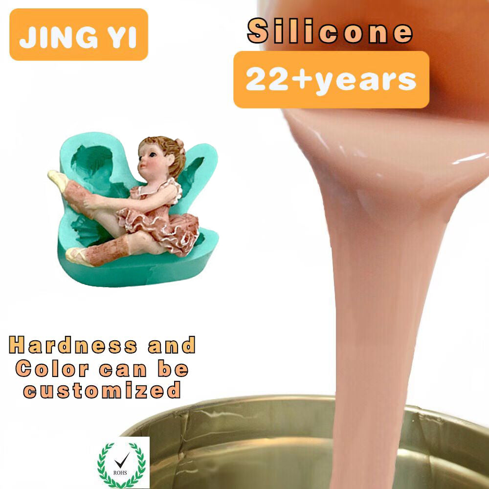 Good Mold Release Property RTV 2 Food Grade Silicone Rubber for Sugar Craft Molds Cake Decoration Molds Platinum Liquid Silicone