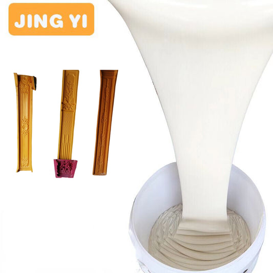 Hot Selling Transparent Liquid Silicone for Ceiling Border 3D Relief Cornice Mold Making 2024 High Quality RTV 2 Silicone Rubber
