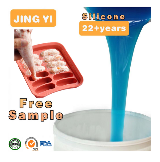 Sale Food Grade Liquid Silicone Rubber AB RTV for Cake Molds Translucent Silicone 1:1 Candy Chocolate Molds Making