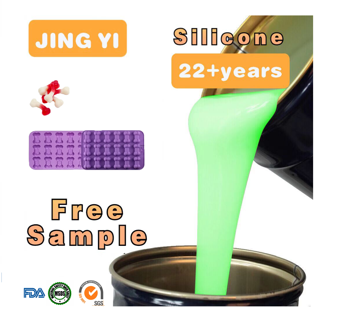 Silicone Mold Statue RTV Liquid Silicone Rubber Low Viscosity Rubber Silicone Liquid Cement Resin Handcrafts Mold Making