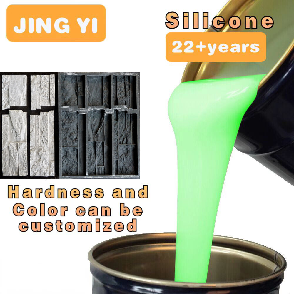 Fast Delivery Top Rtv 2 Mold Making Liquid Silicone Rubber for Wall Panels Gypsum Mold Plaster Artificial Stone Molds Silicone