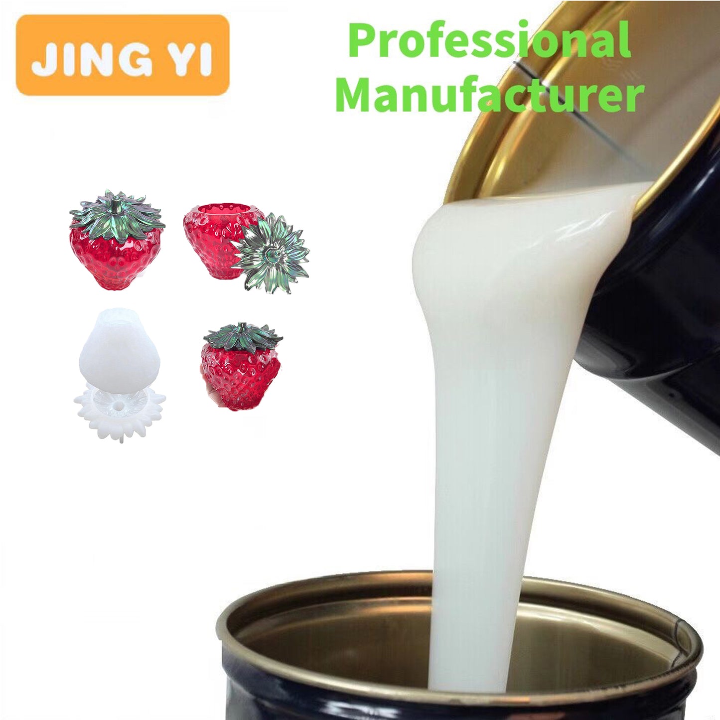 High-Quality Materials Versatile Liquid Silicone Rubber for 3D Crafts Molds RTV2 Silicone for Sculpture Mold