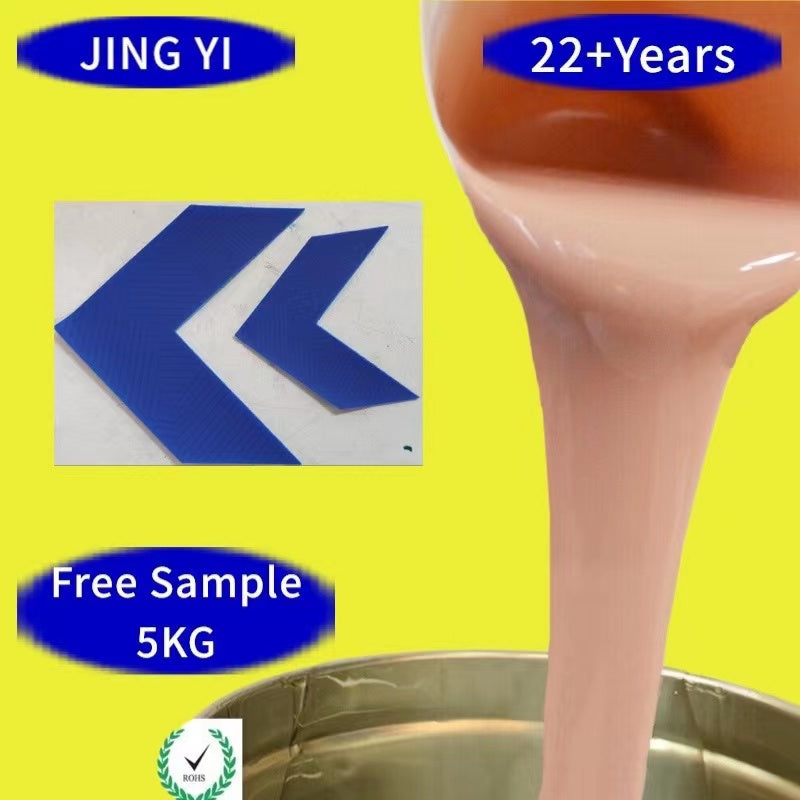 Free Sample Hot Sale Moldes De Silicona for Fabric Platinum Cured Transparent Silicone Rubber for Dressing Tag Textile Silicone